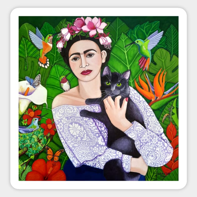 Frida wings Sticker by madalenalobaotello